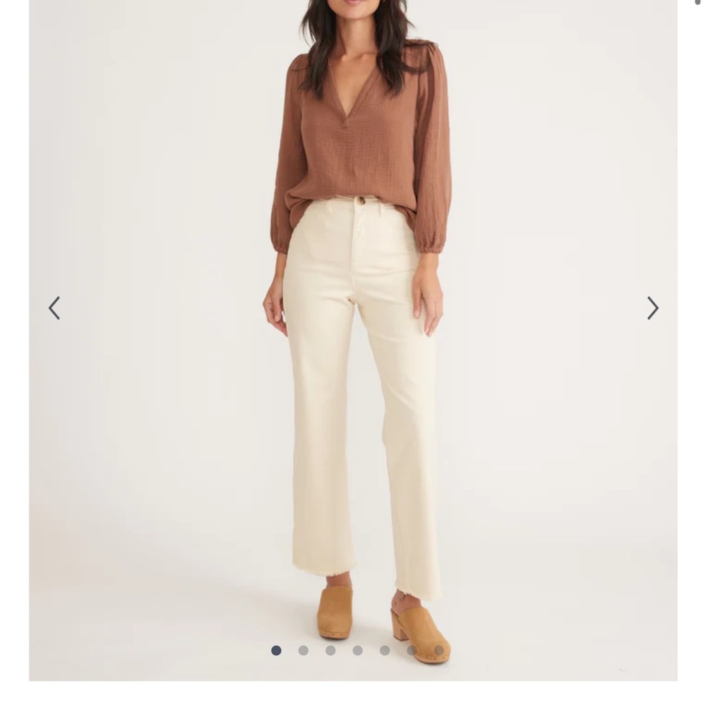Bridget Crop in Cream